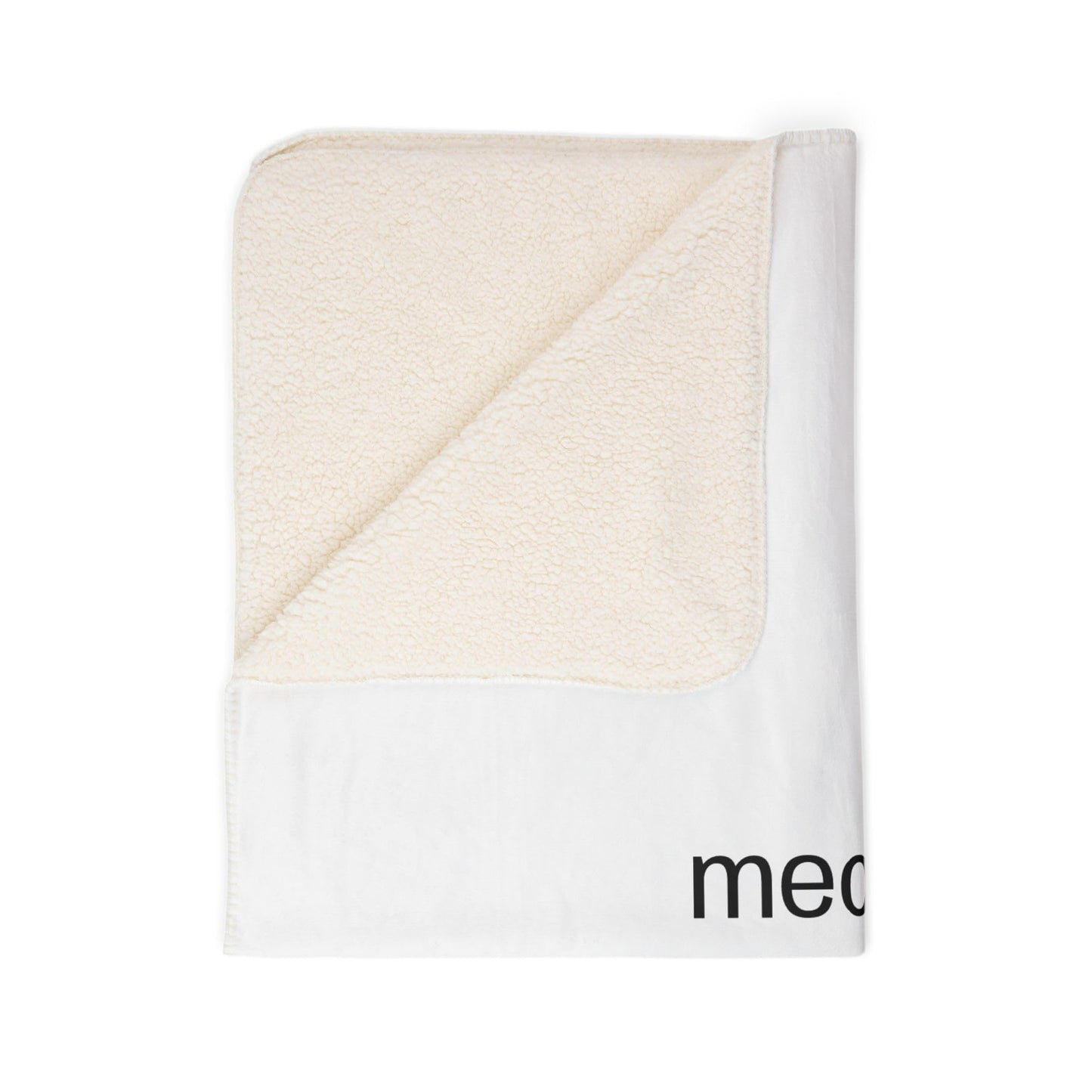 meow... - Fleece Sherpa Blanket