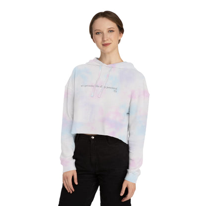 Cropped Hoodie- Casual Sweatshirt