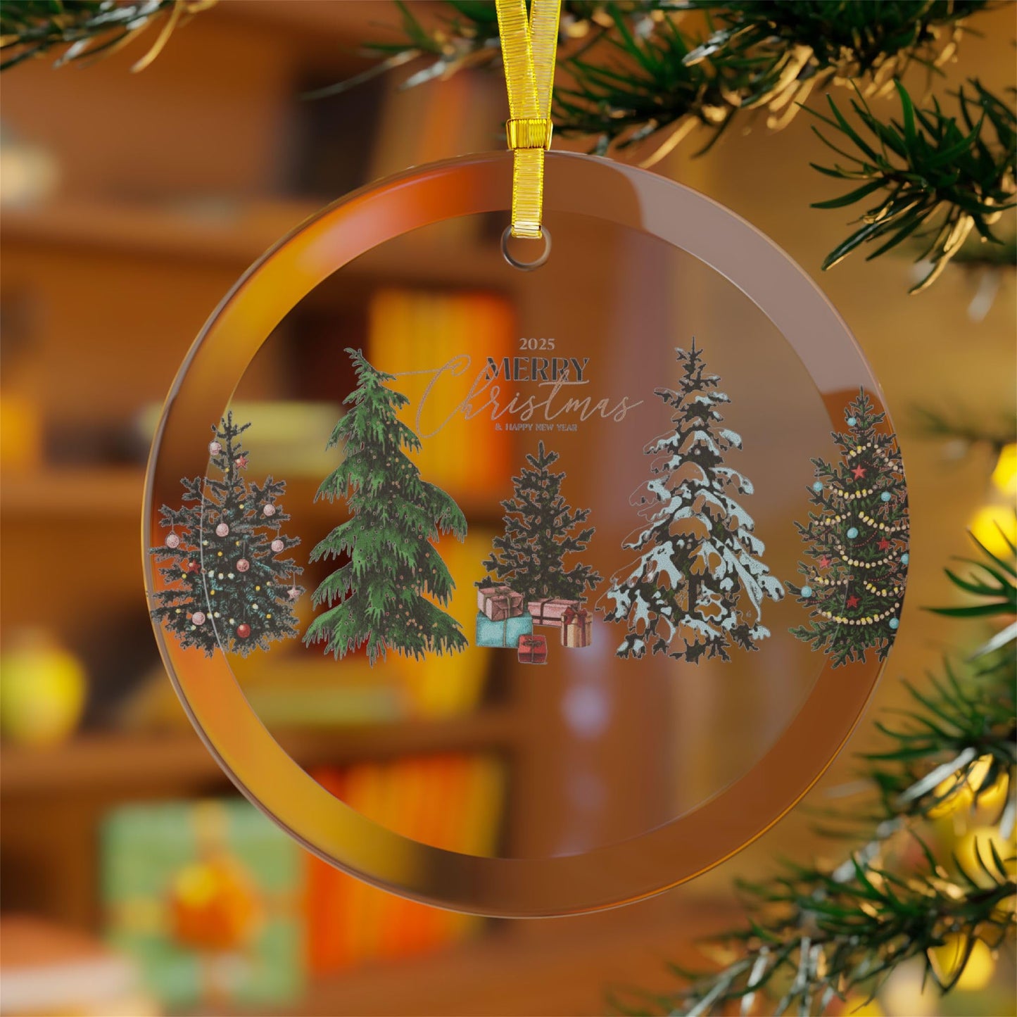 Christmas Tree - Glass Ornaments