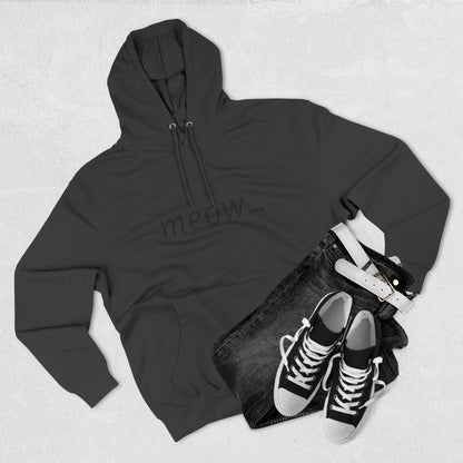 meow... - Cozy Cat Lover Hoodie - Fleece - Casual Wear