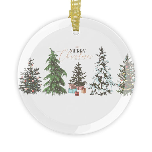 Christmas Tree - Glass Ornaments