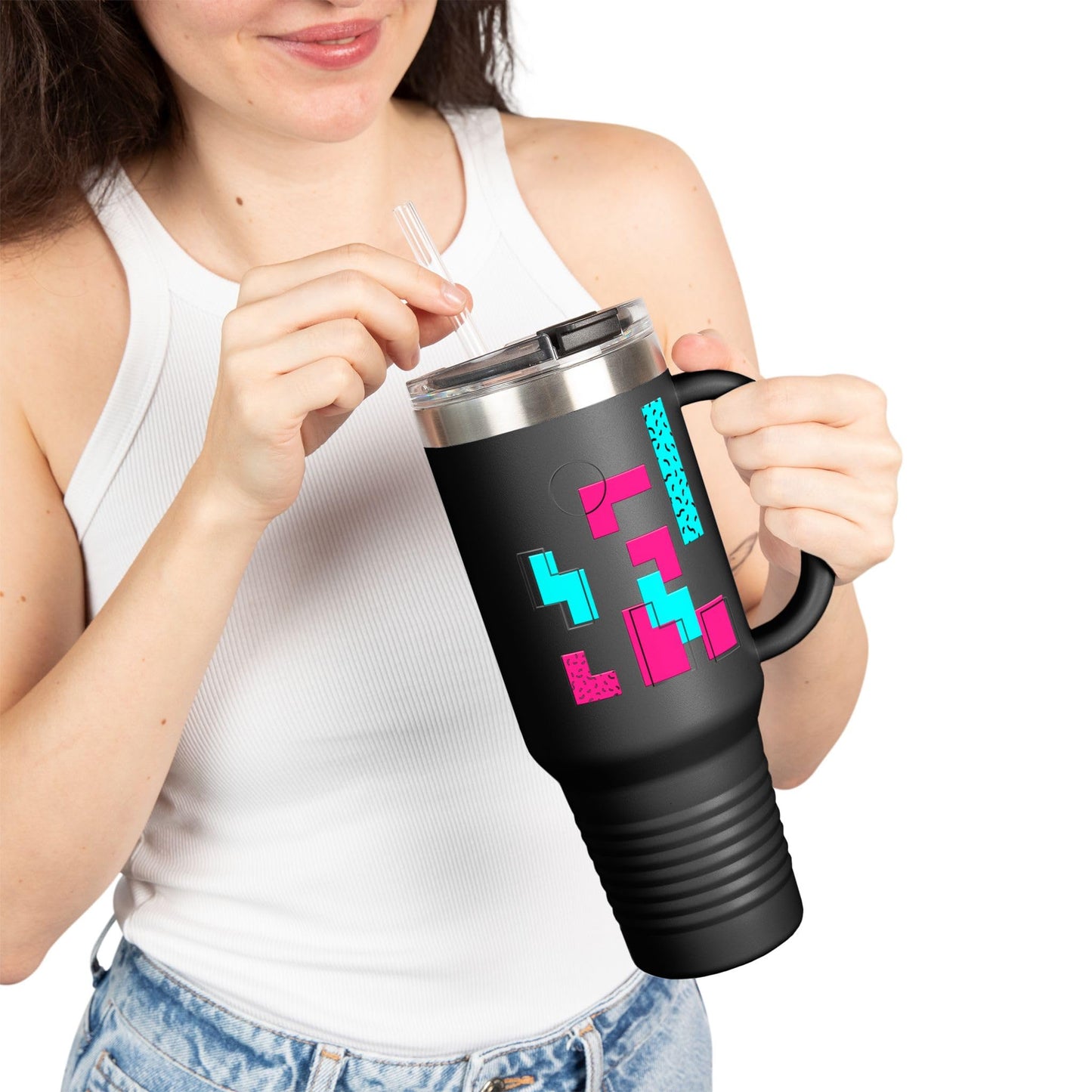 Retro - Insulated Travel Mug - 40 oz
