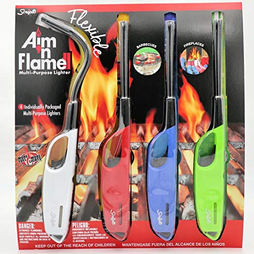 SCRIPTO Multi-Purpose Lighter - 4 Pack