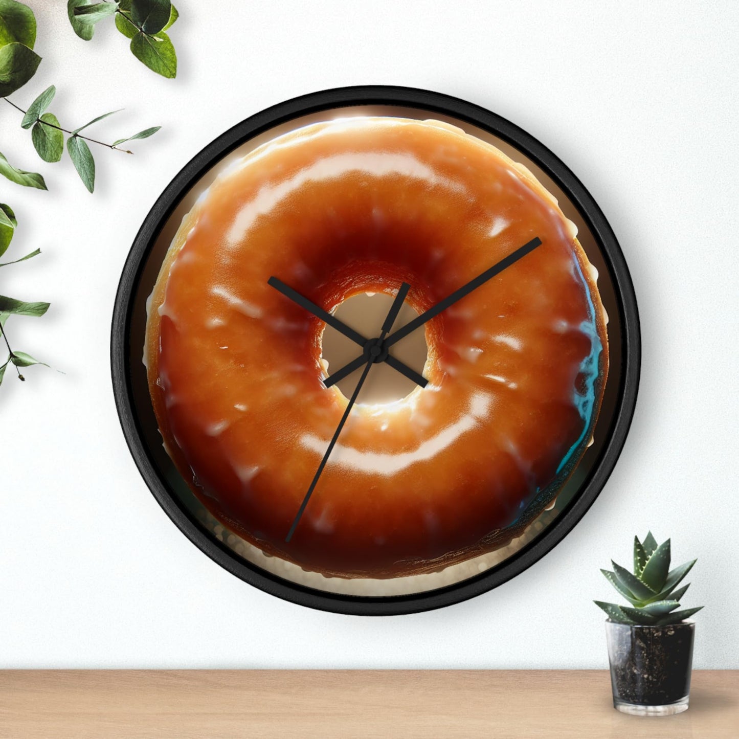 Glazed Donut - Wall Clock