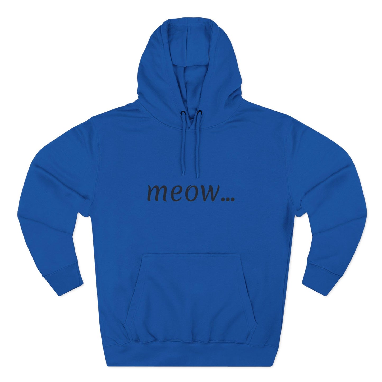 meow... - Cozy Cat Lover Hoodie - Fleece - Casual Wear