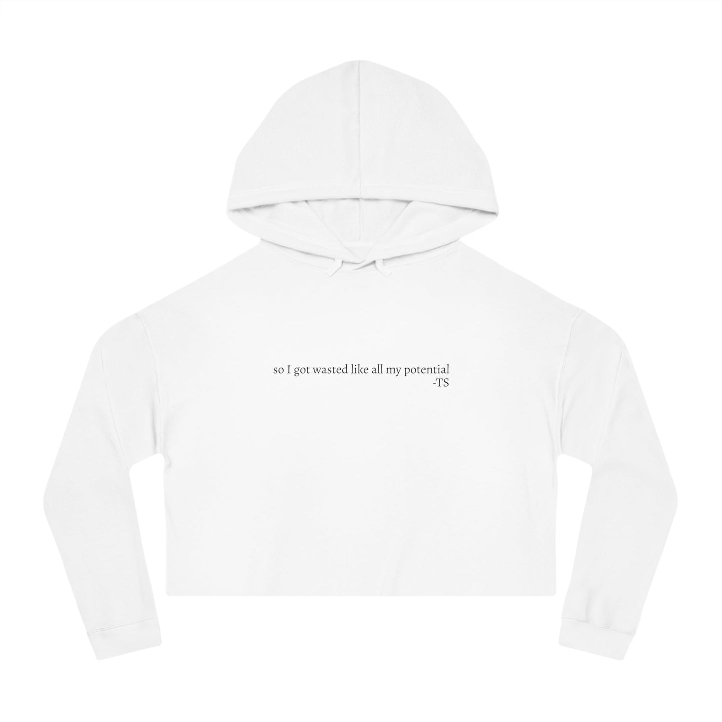 Cropped Hoodie- Casual Sweatshirt