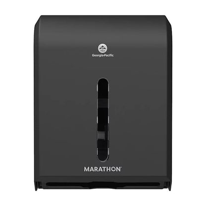 Marathon Combo Folded Paper Towel Dispenser, Smoke
