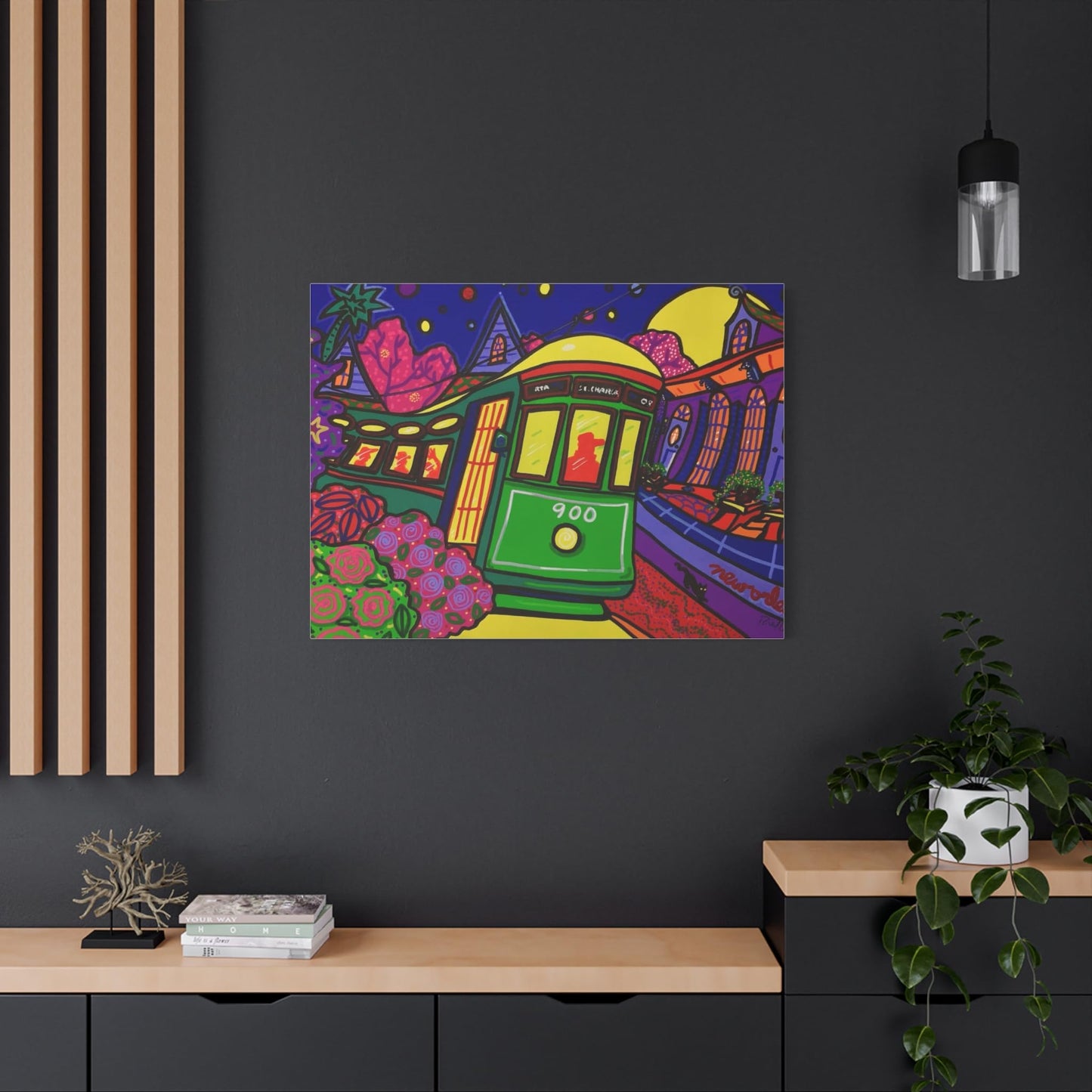 St. Charles Streetcar - Richard Lewis - New Orleans - Canvas Art