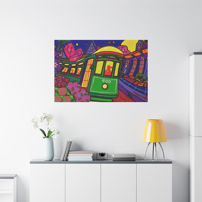 St. Charles Streetcar - Richard Lewis - New Orleans - Canvas Art