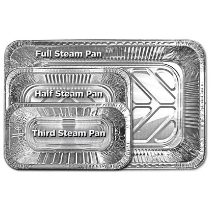 Member's Mark Aluminum Steam Table Pans, 1/3 Size (30 Count)