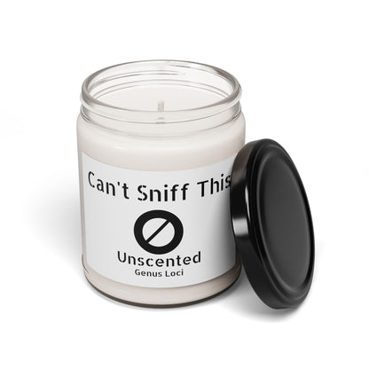 Can't Sniff This - Unscented Soy Candle