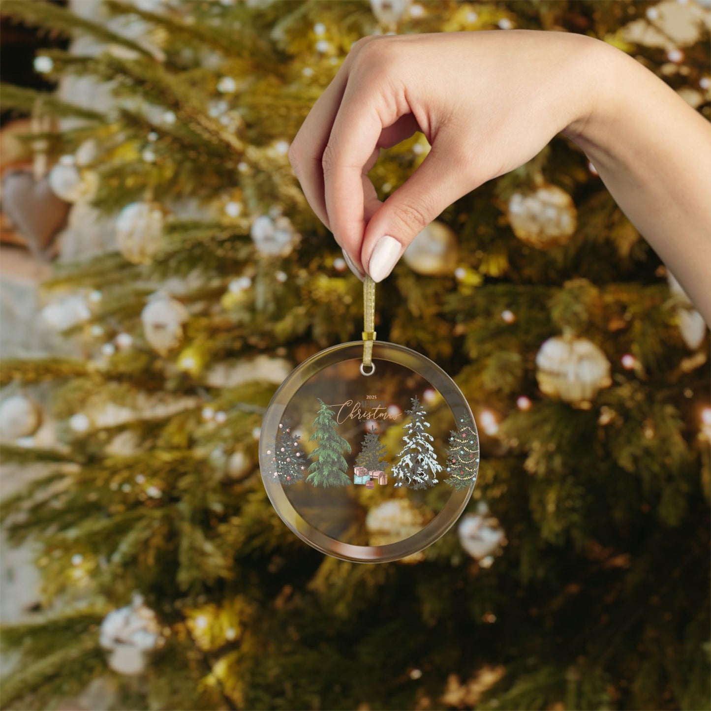 Christmas Tree - Glass Ornaments