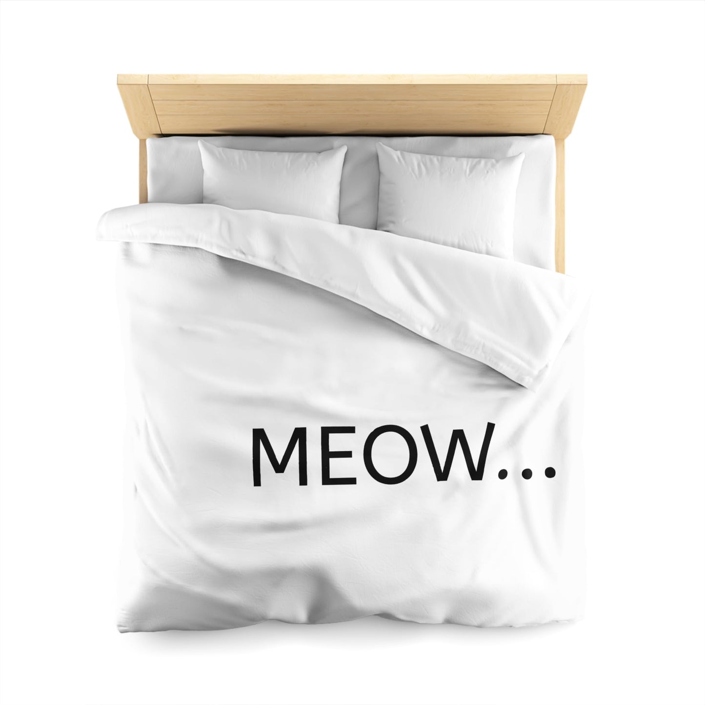 meow... - Duvet Cover
