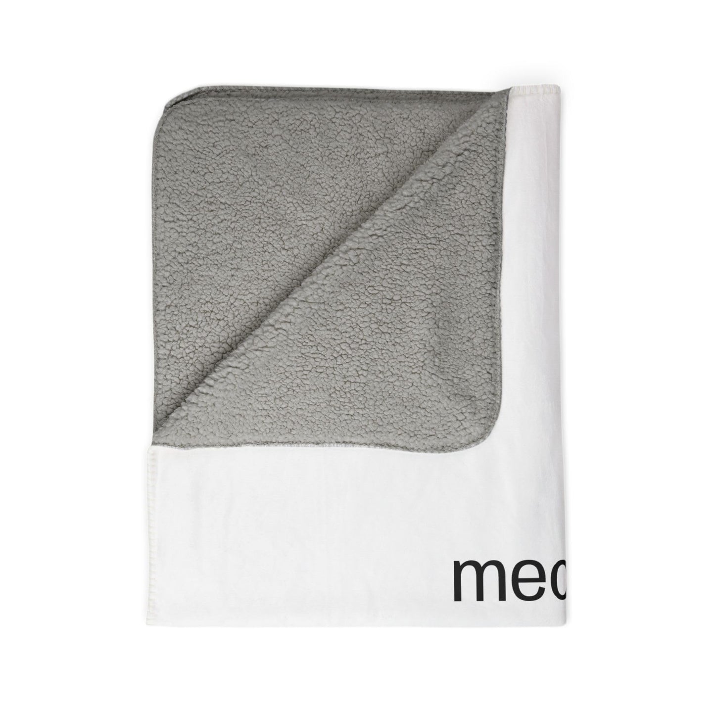 meow... - Fleece Sherpa Blanket
