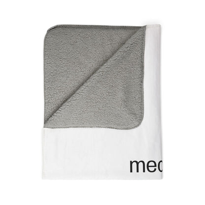meow... - Fleece Sherpa Blanket