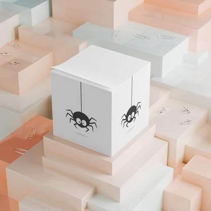Spider Note Cube - Halloween Desk Decor