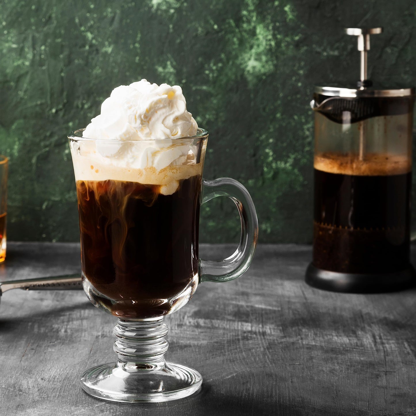 PARNOO Irish Coffee Mugs - 8 oz - Set of 4