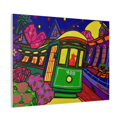 St. Charles Streetcar - Richard Lewis - New Orleans - Canvas Art