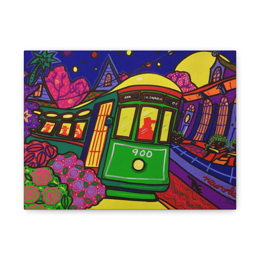 St. Charles Streetcar - Richard Lewis - New Orleans - Canvas Art