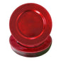 Stone Edge Plastic Charger Plates - 13in - Set of 12